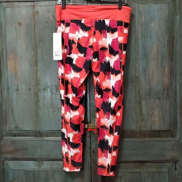 Lole Women's Cayo Ruby Mirage Leggings, Size Large,  NWT - Picture 3 of 9